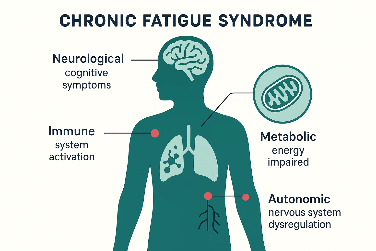 Chronic Fatigue anatomy diagram