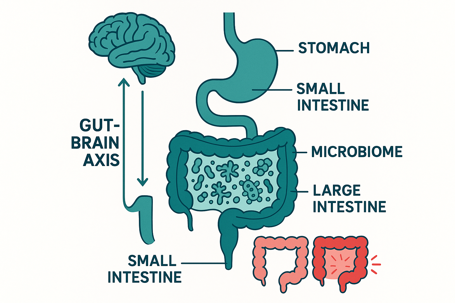 Digestive Issues anatomy diagram