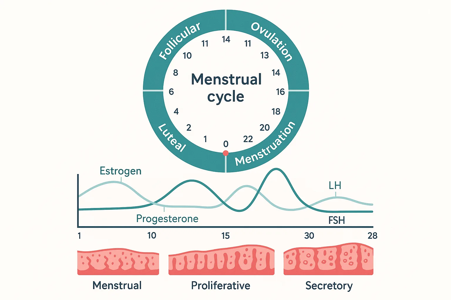 Menstrual Disorders anatomy diagram