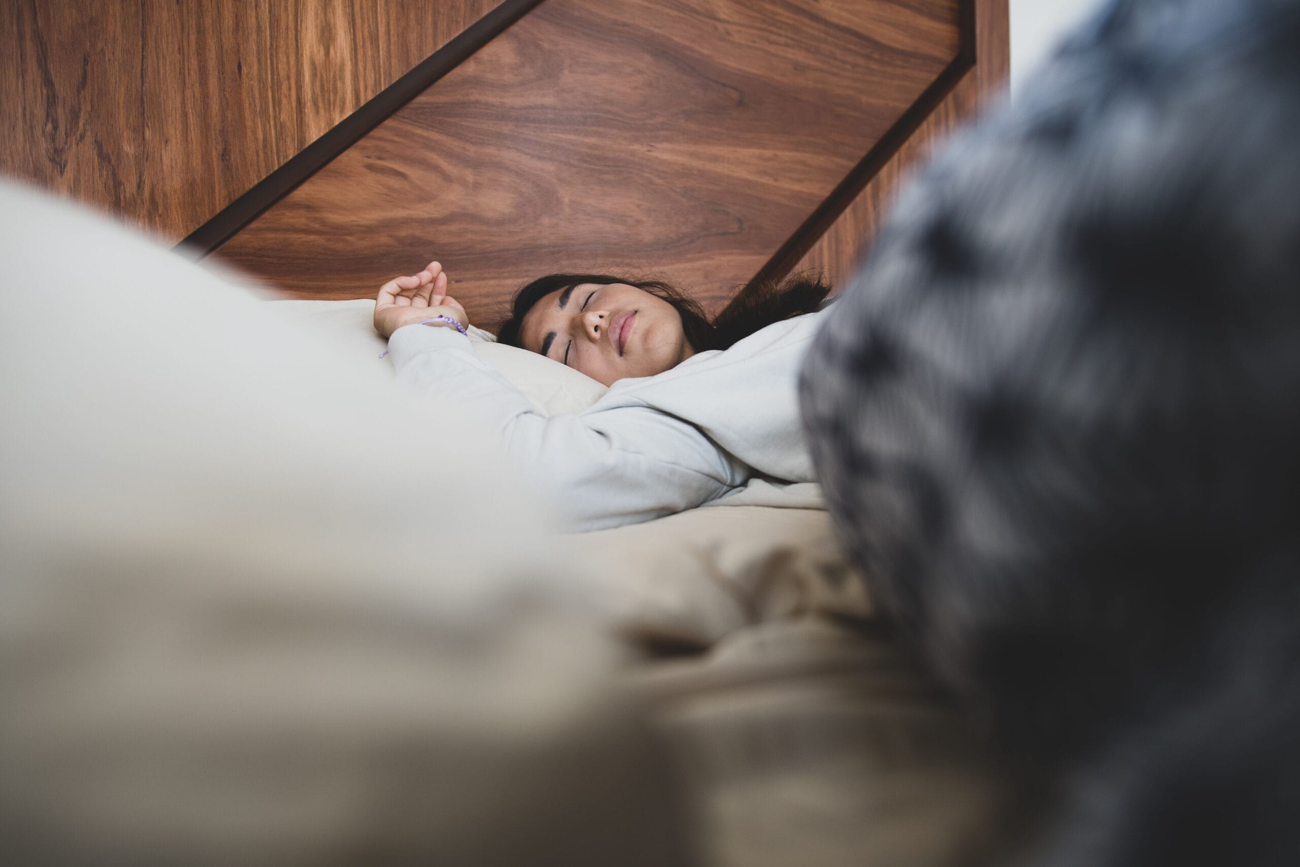 Woman sleeping
