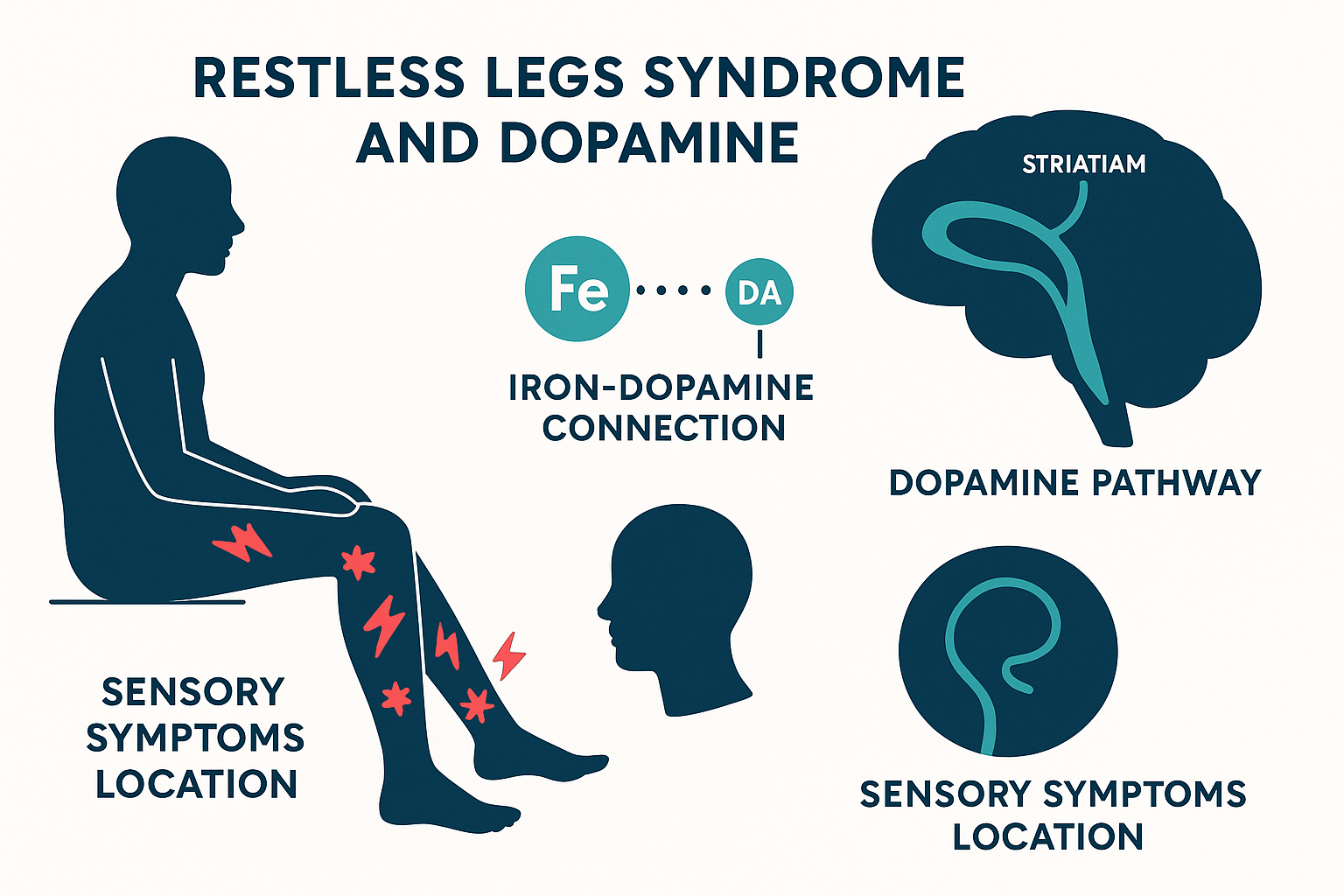 Restless Legs anatomy diagram